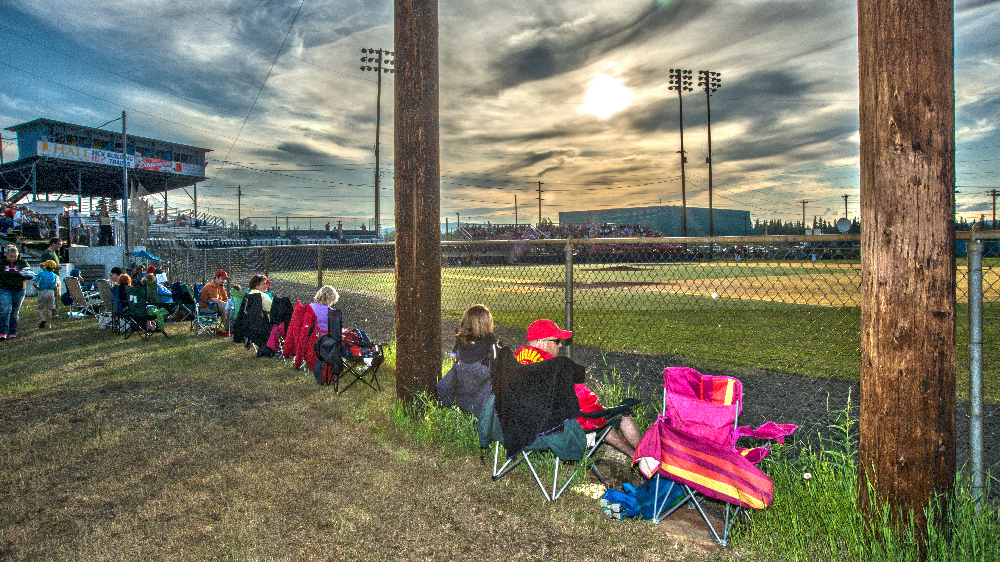 Midnight Sun Baseball Game / Sherman Hogue